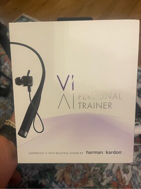 Vi Personal Trainer Wireless Neckband Earbuds - Black